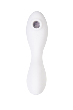 Вакуумный стимулятор клитора Satisfyer Curvy Trinity 5+, белый