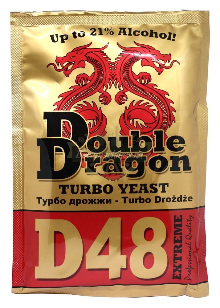 Турбо-дрожжи DoubleDragon D48, 132 г