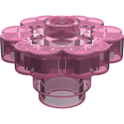 Lego цветок (прозрачный) 4142898