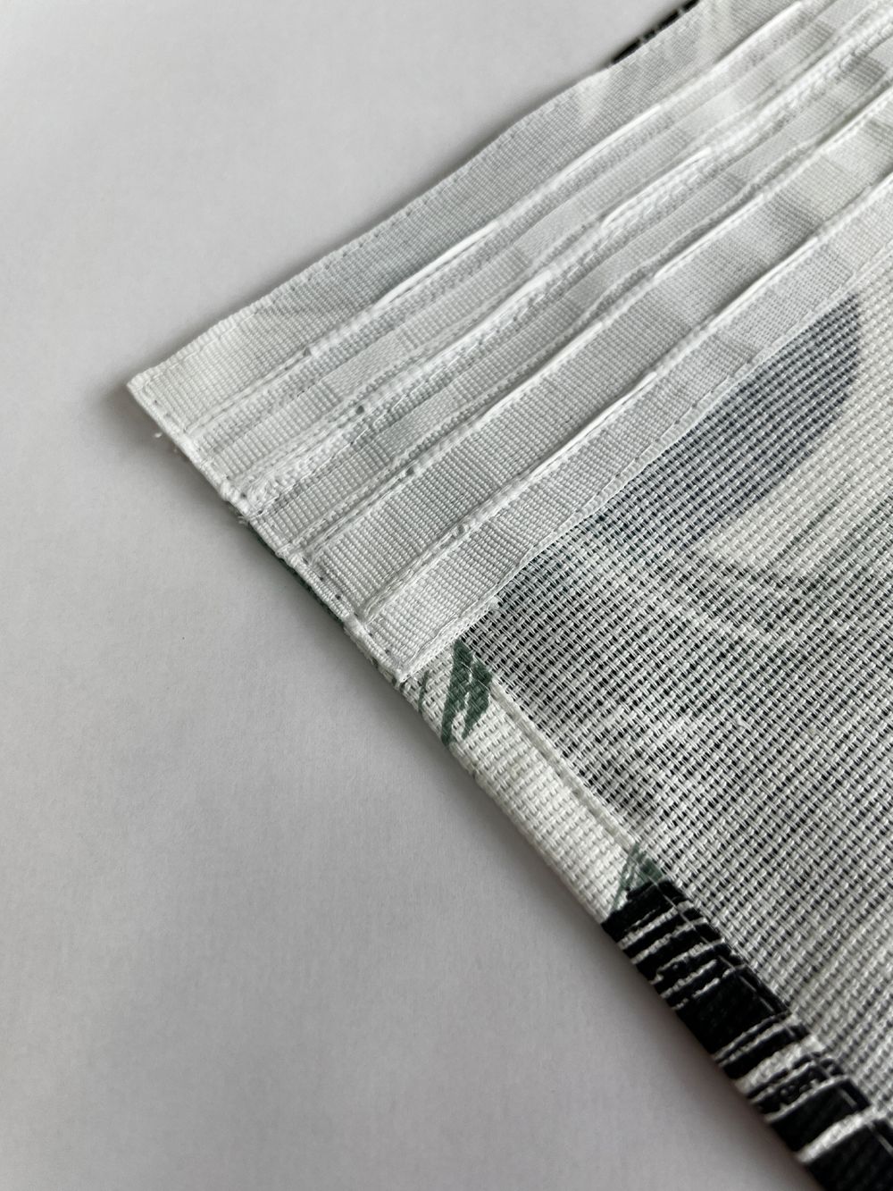 Штора из рогожки Сказка "Черничное мохито" 145х180 см 1 шт