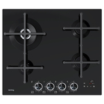 Газовая стеклянная варочная панель Korting HGG 6766 ICPTN