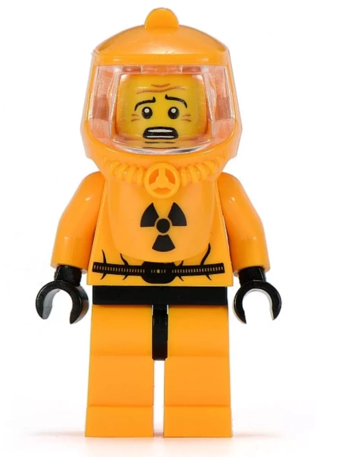 LEGO Minifigures 8804 4 серия Человек в защитном костюме