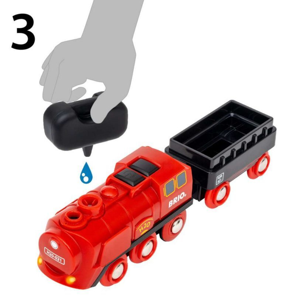 Brio - Trains &amp; Vehicles Набор с поездом на пару на батарейках 36017