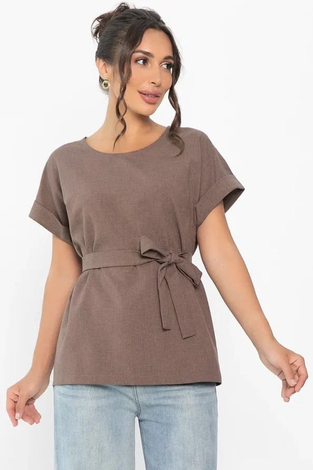 Блуза Фортуна (капучино) Б13909-19М LT Collection