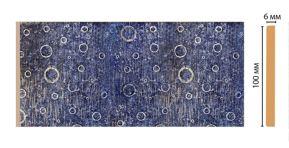 Панель декоративная Decomaster P10-39 99*6*2400мм