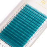 Зеленые изумрудные ресницы Barbara MIX - 16 линий