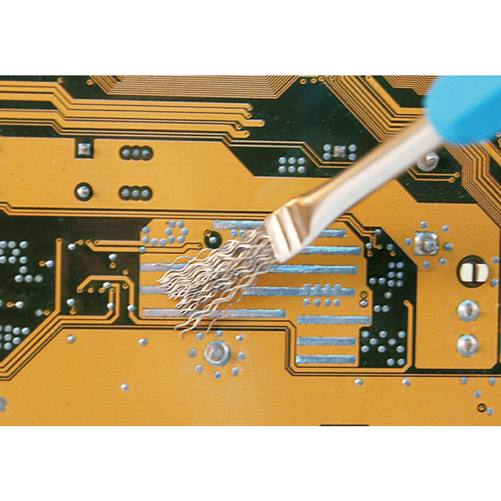 KING TONY (6BE11-07) Кисть, скребок для удаления остатков флюса и излишков припоя