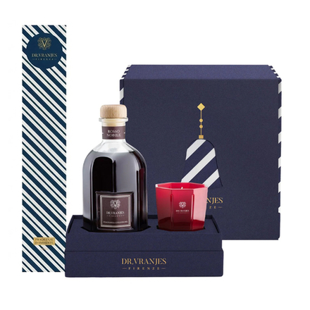 Rosso Nobile 250 ml и свеча 80 g - подарочное издание