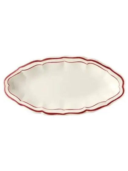Блюдо овальное Filet Rouge (26.5 см)