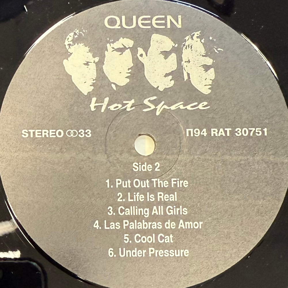 Виниловая пластинка Queen – Hot Space LP