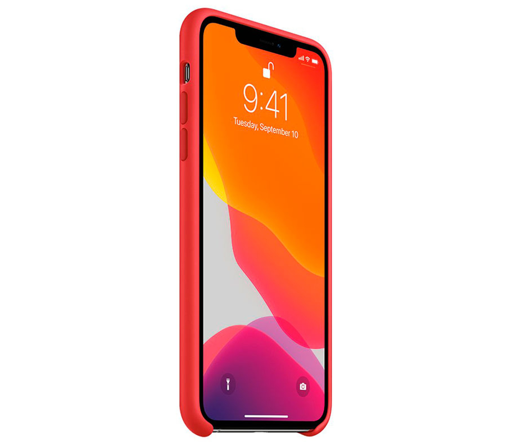 Накладка iPhone 11Pro Max силикон Red Fashion