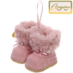 Подвеска «Волшебные ботиночки» 7 см, розовый