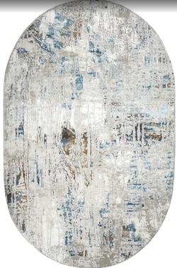 Calypso 8557_PQ48 L.Grey \ Blue Овал