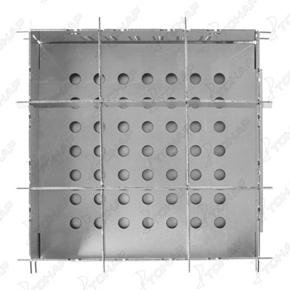 Печь-щепочница складная ПМ-02С в чехле, 216х217х221мм, сталь 1,5мм (T-HS-PM-02S) Helios