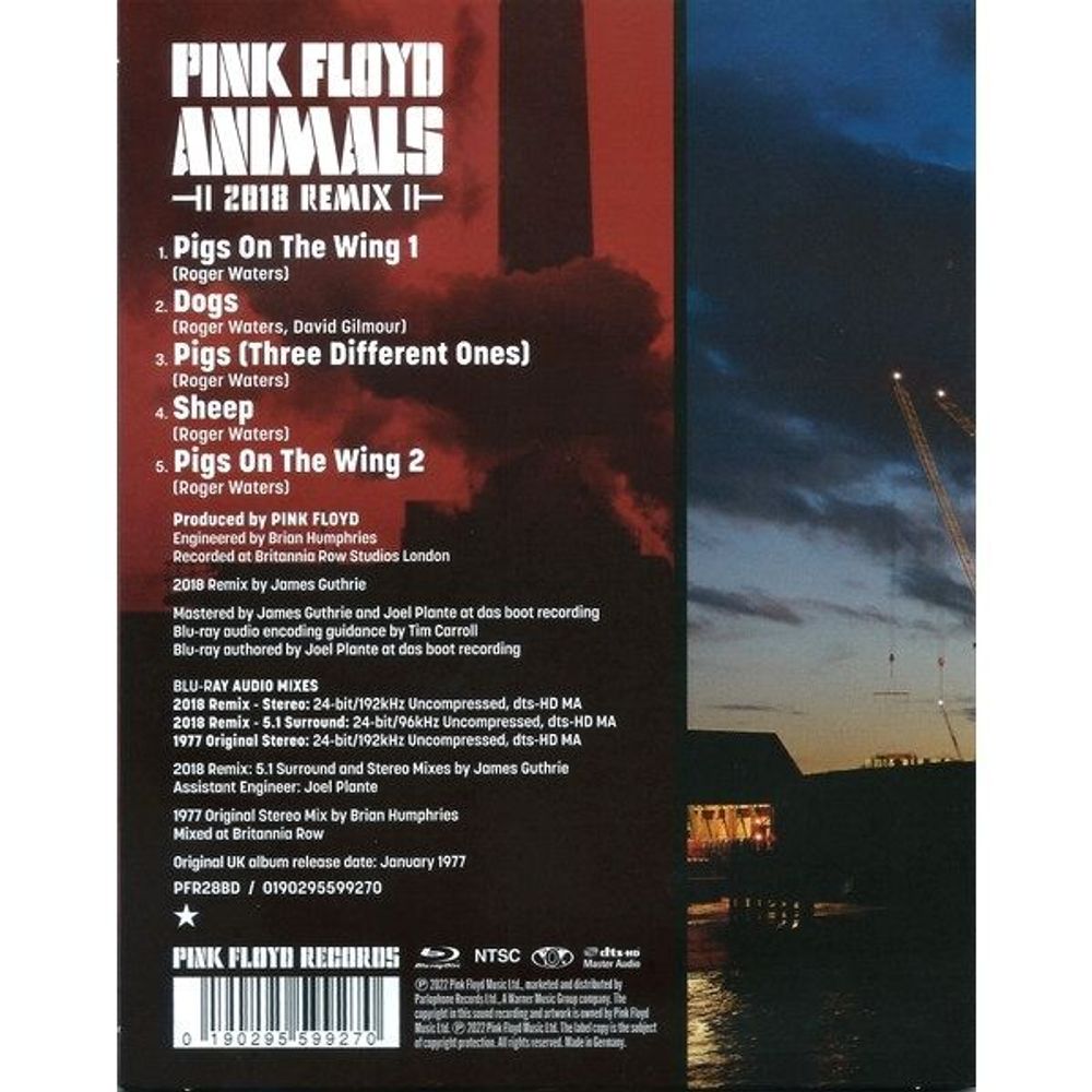 Pink Floyd. Animals (2018 Remix) (Blu-ray Audio)