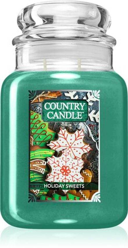 Country Candle Holiday Sweets - ароматическая свеча /   680  g  / GTIN 846853075822