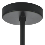 713037 Люстра REGOLO 3х40W G9 ЧЕРНЫЙ МАТОВЫЙ/ПРОЗРАЧНЫЙ