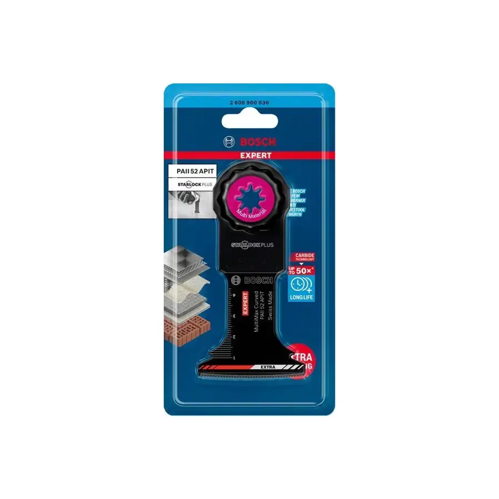 Погружное пильное полотно по дереву и металлу MultiMax PAII 52 APIT BOSCH 2608900030