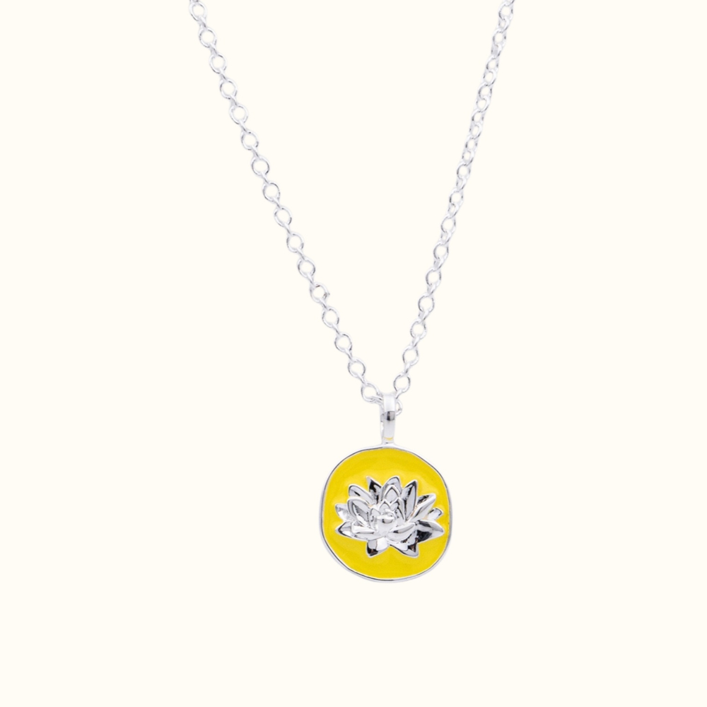 Колье Lotus Yellow