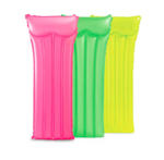 Надувной матрас для плавания 170х53 см Intex 58721, пляжный матрас Радуга Rainbow Style для бассейна и моря