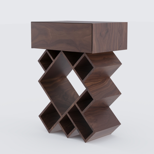 Тумба-столик "Пиксель" высокая