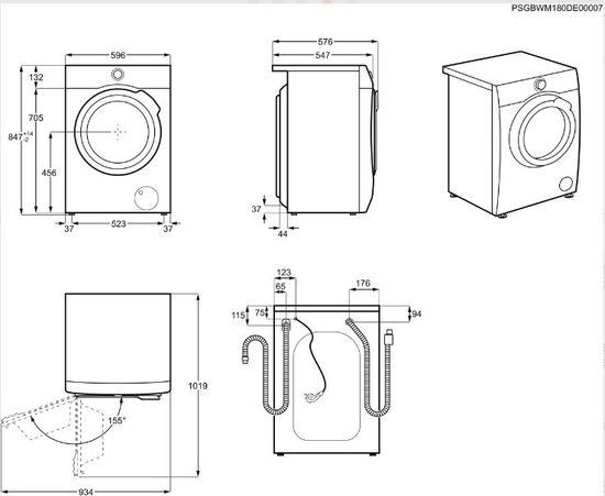 Стиральная машина Electrolux EW7WR447W