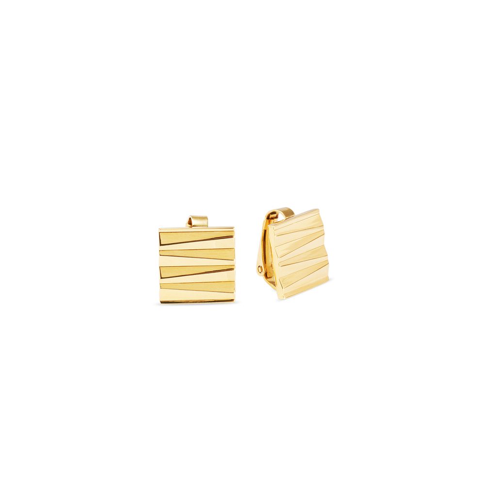 Серьги клипсы Coeur de Lion Gold 0141/22-1600