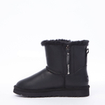 Угги Men's Mini Double Zip Metallic Black