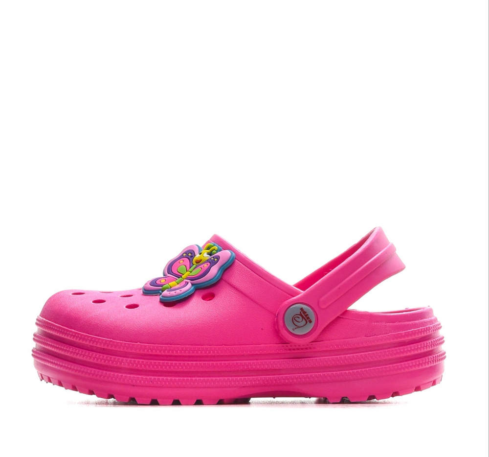 Сабо детские Kaury Hippo 1332ВД, Фуксия-бабочка