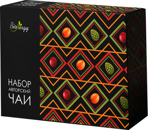 Набор подарочный Авторский / фильтр-пакет + сироп / подарочная коробка / ТМ BioNergi