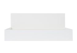 Двуспальная кровать Адайн 160х200 белое дерево / белое дерево