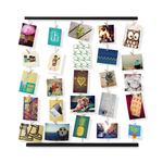 Панно с зажимами для 40 фото Hangit чёрный