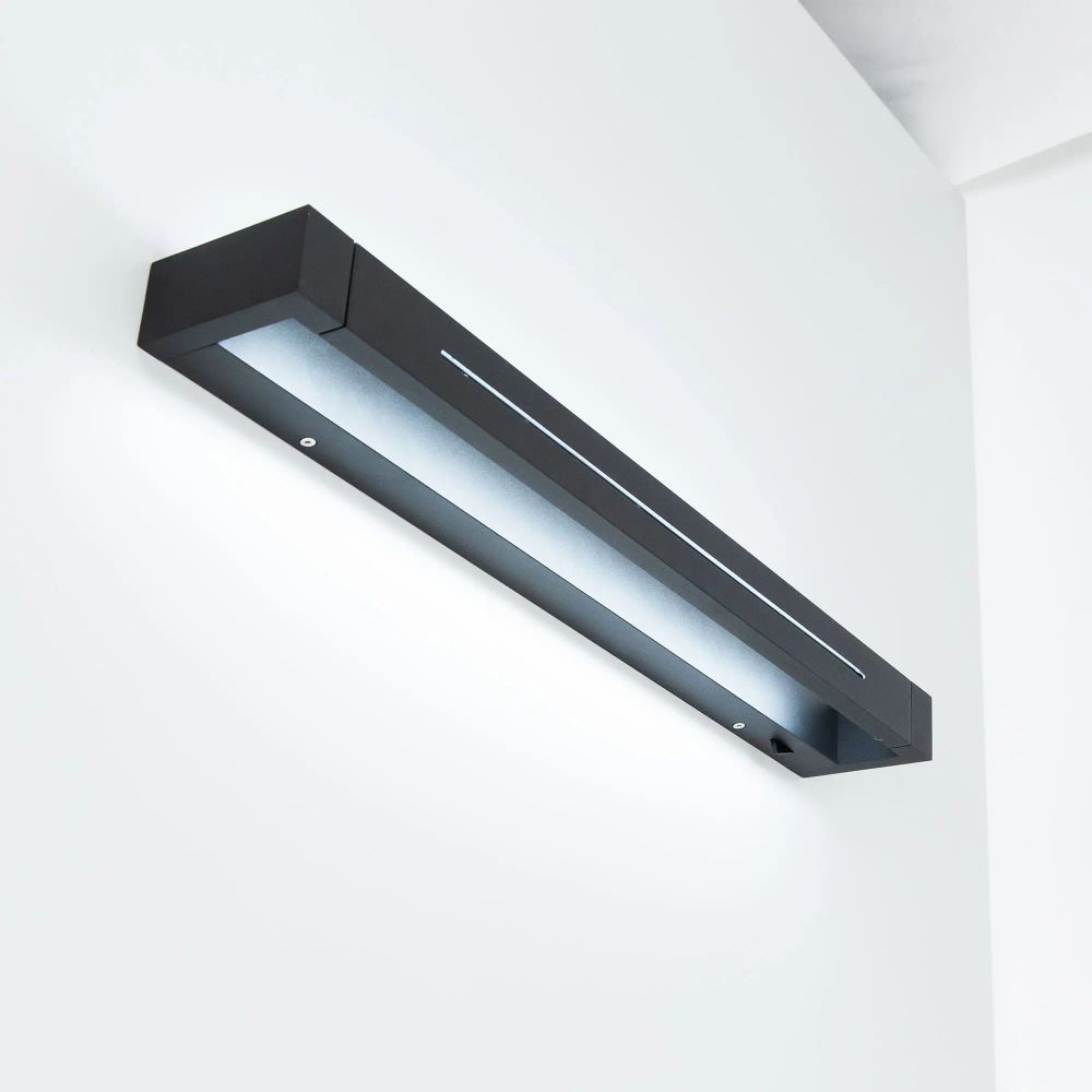 Citilux Визор CL708261N LED Настенная подсветка с выключателем Чёрная