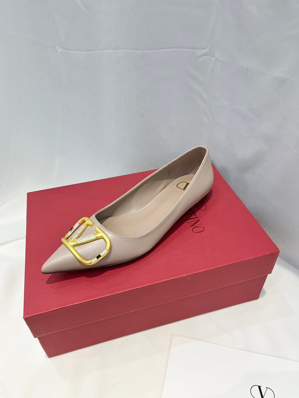 Valentino Vlogo Ballet Flat