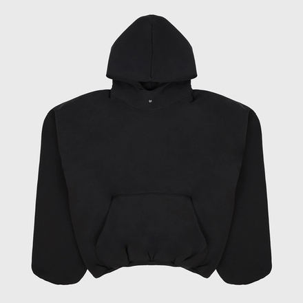 Худи Yeezy Gap Engineered by Balenciaga Logo Hoodie Black