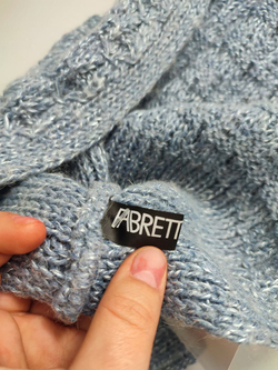 Шарф-снуд Farbetti с шерстью и мохером