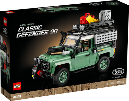 Конструктор LEGO Icons 10317 Land Rover Classic Defender 90