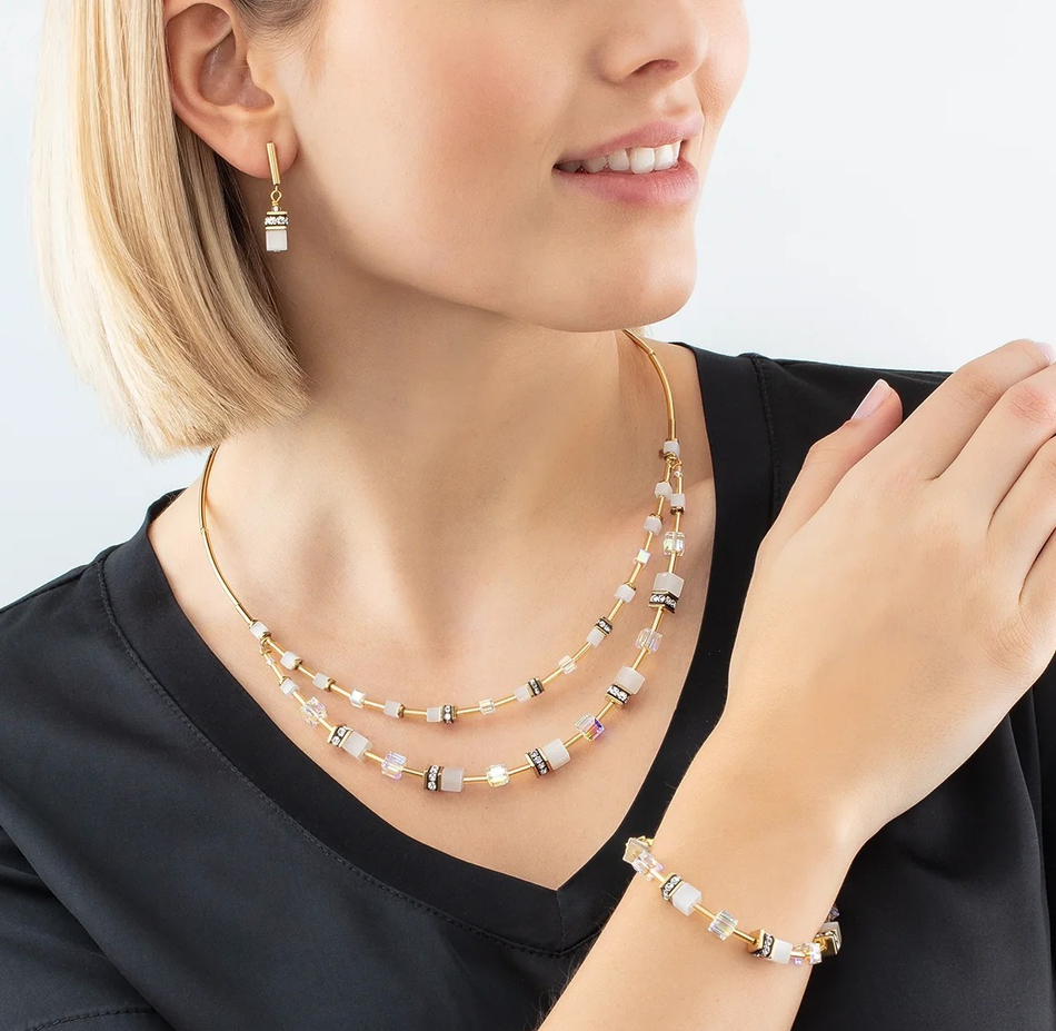Серьги Coeur de Lion White-Gold 2810/21-1416