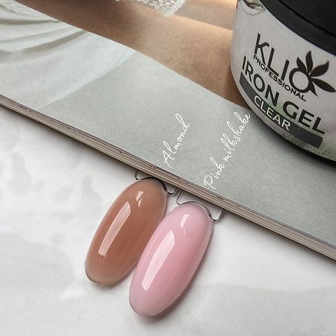 Klio Professional, Iron Gel - Однофазный гель Pink Milkshake (50 гр.)НОВИНКА!!!