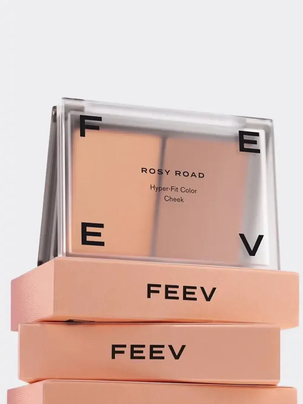 FEEV Кремово-гелевые румяна-тени Hyper-Fit Color Cheek Rosy Road