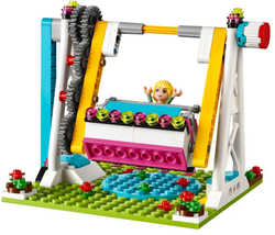 LEGO Friends: Парк развлечений: аттракцион Автодром 41133 — Amusement Park Bumper Cars — Лего Френдз Друзья Подружки