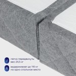 Бескаркасный диван-кровать (трансформер) BuyHit (серый)