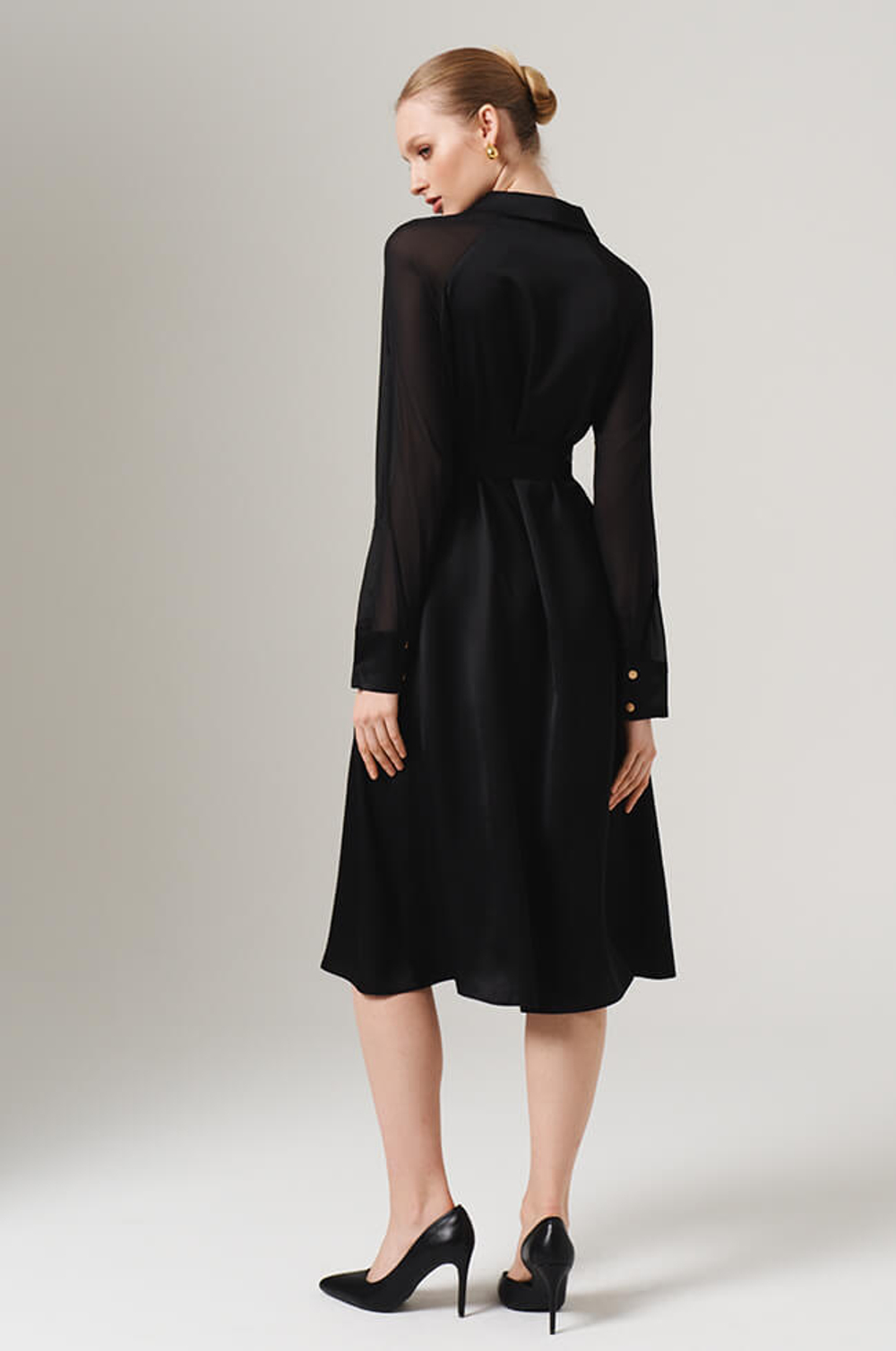 51616 Платье женское (черный)