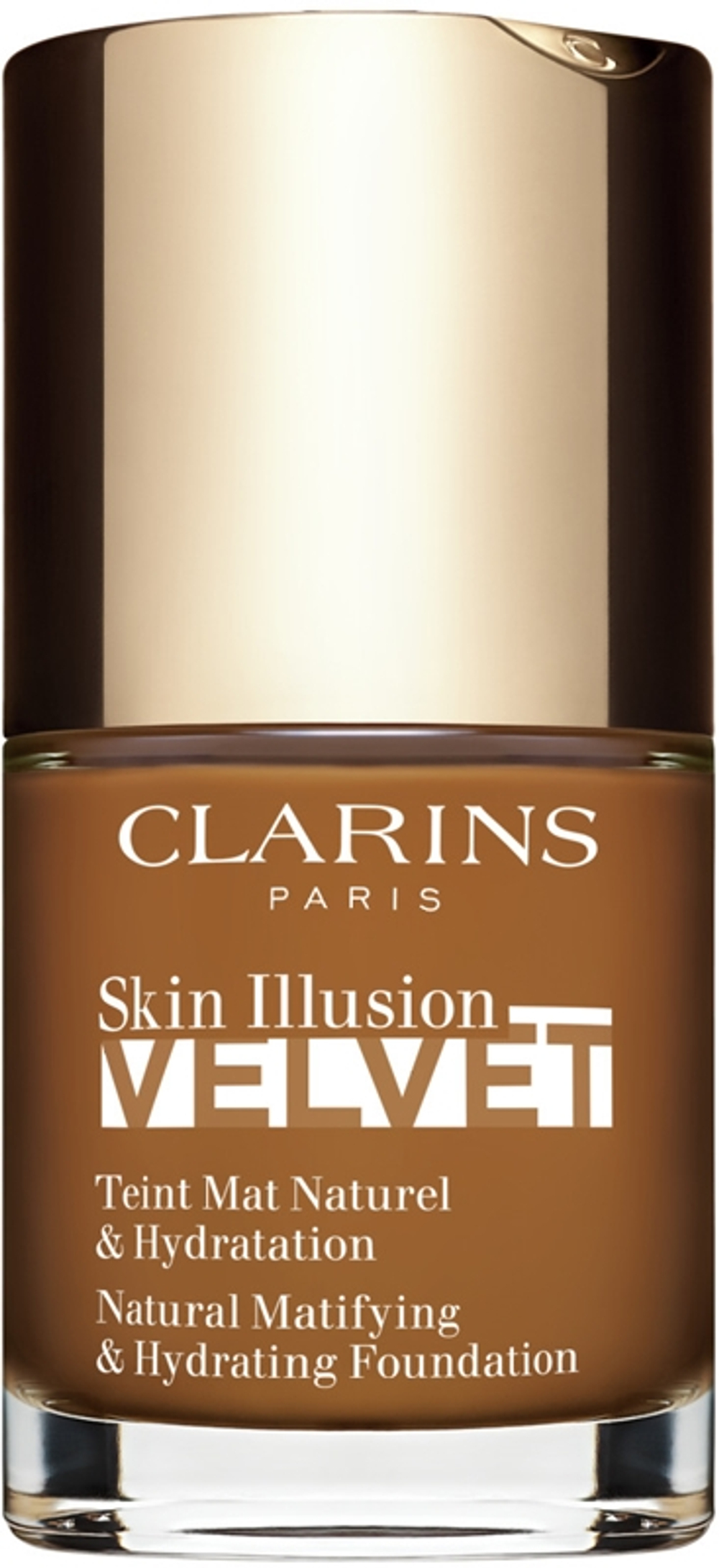 Clarins Skin Illusion Velvet - Тональная основа с матовым финишем и питательным действием оттенок 118.5N, 30 ml
