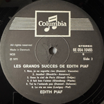 Edith Piaf ‎– Les Grands Succès De Edith Piaf (Дания 1970г.)