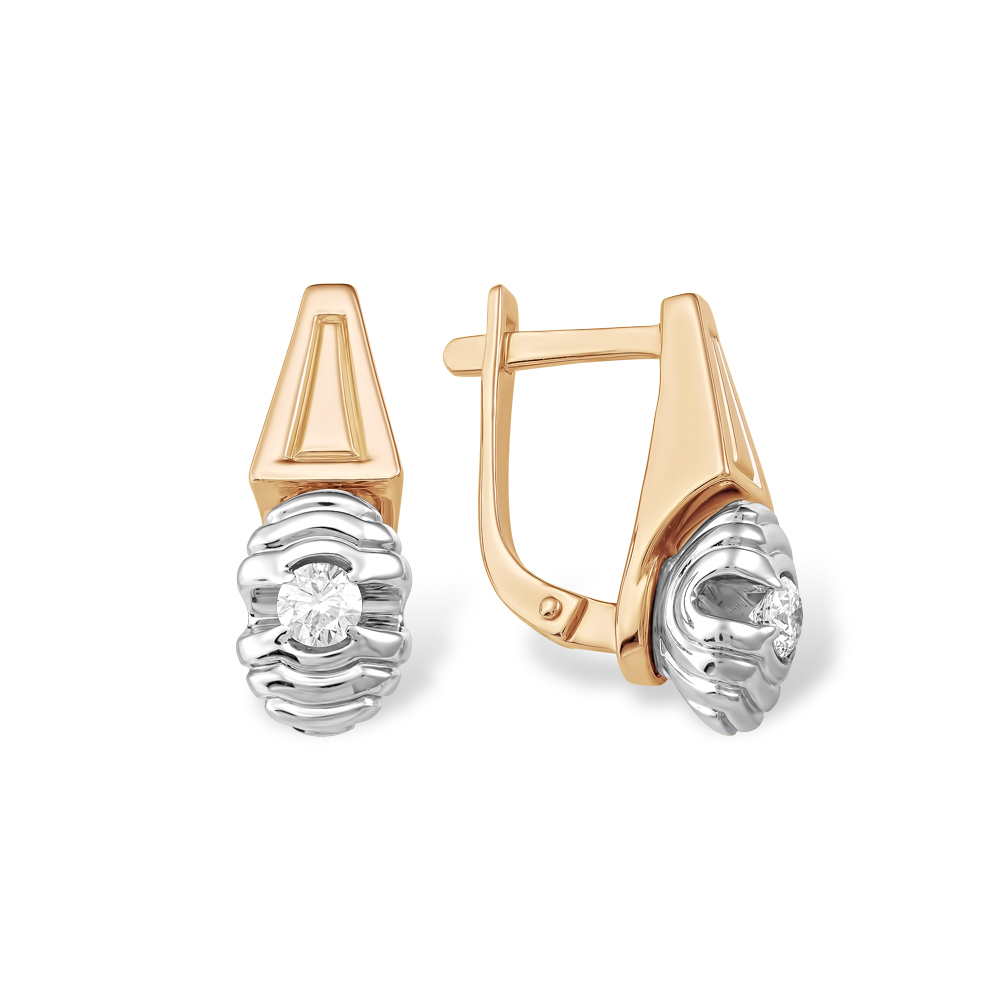Серьги из золота 585 пробы