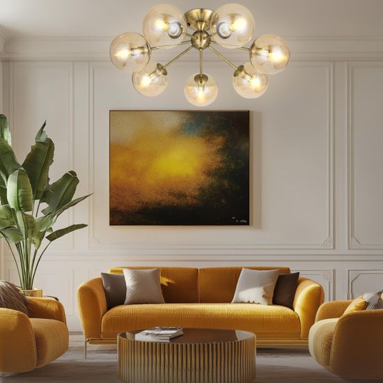 CL102173 Томми Бронза Св-к Люстра