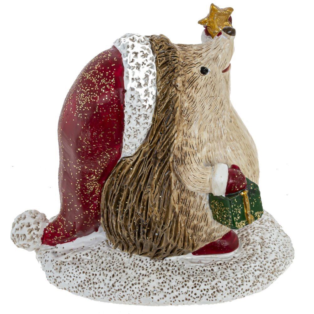 GAEM Фигурка декоративная "Ёжик", L8 W4,5 H7,5 см