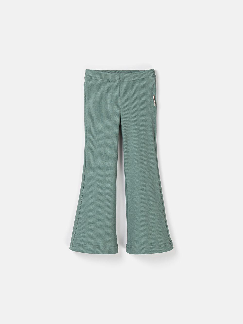 Костюм футболка оверсайз и брюки клеш "Наивный леопард"