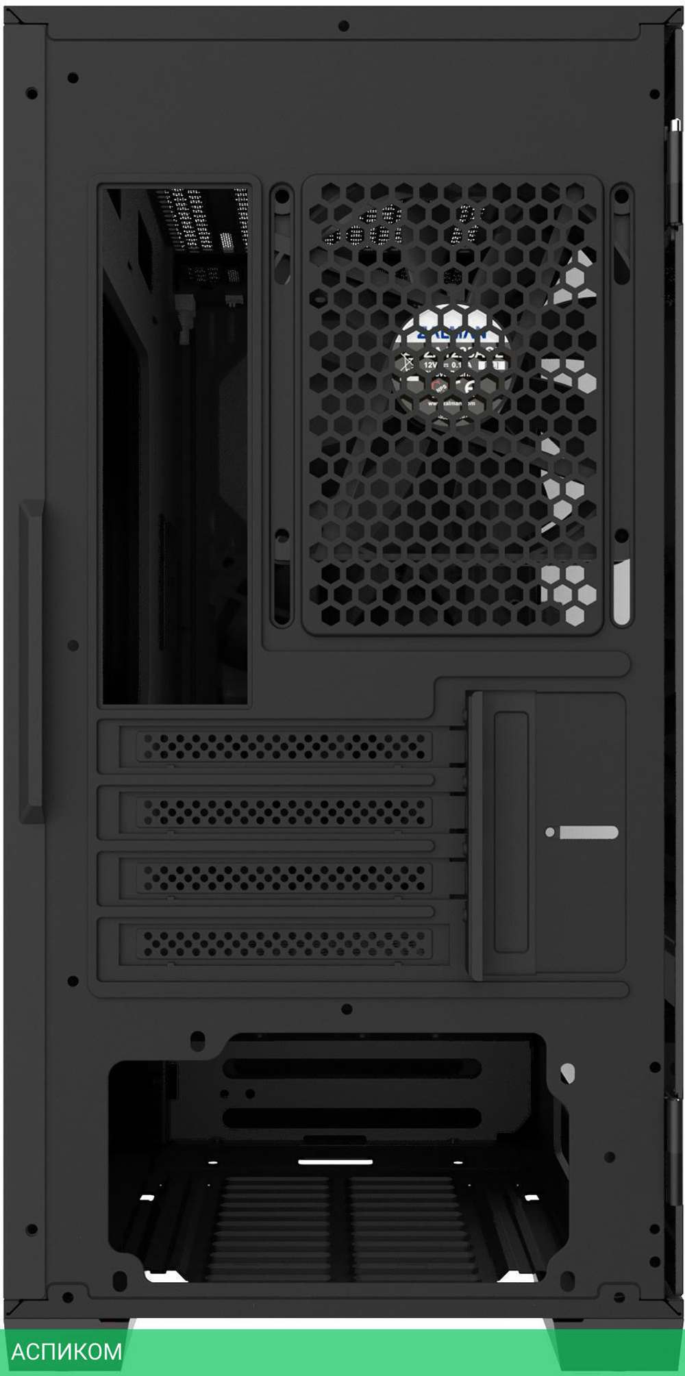 Корпус Zalman Z1 Iceberg без БП Black